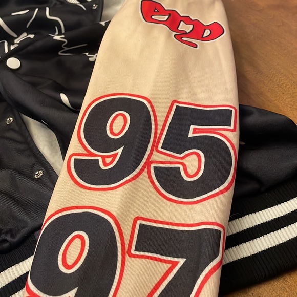 Repent Misfits Serabl Unleash The Chaos Moshpit Bomber Jacket - Picture 6 of 11